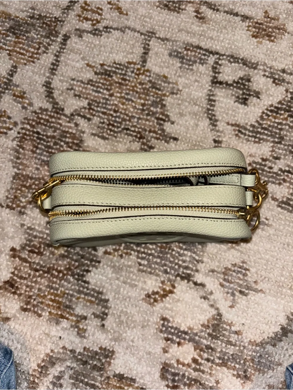 Tory Burch Perry Bombé Mini Crossbody Bag in Pine Frost